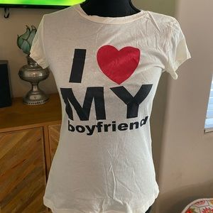 ✨Buttery Soft✨ I ♥️ My Boyfriend Tee. Made in USA